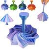 3D Printing Fractal Fidget Star Model Geometric Design Expanded Sensory Model  Party Games