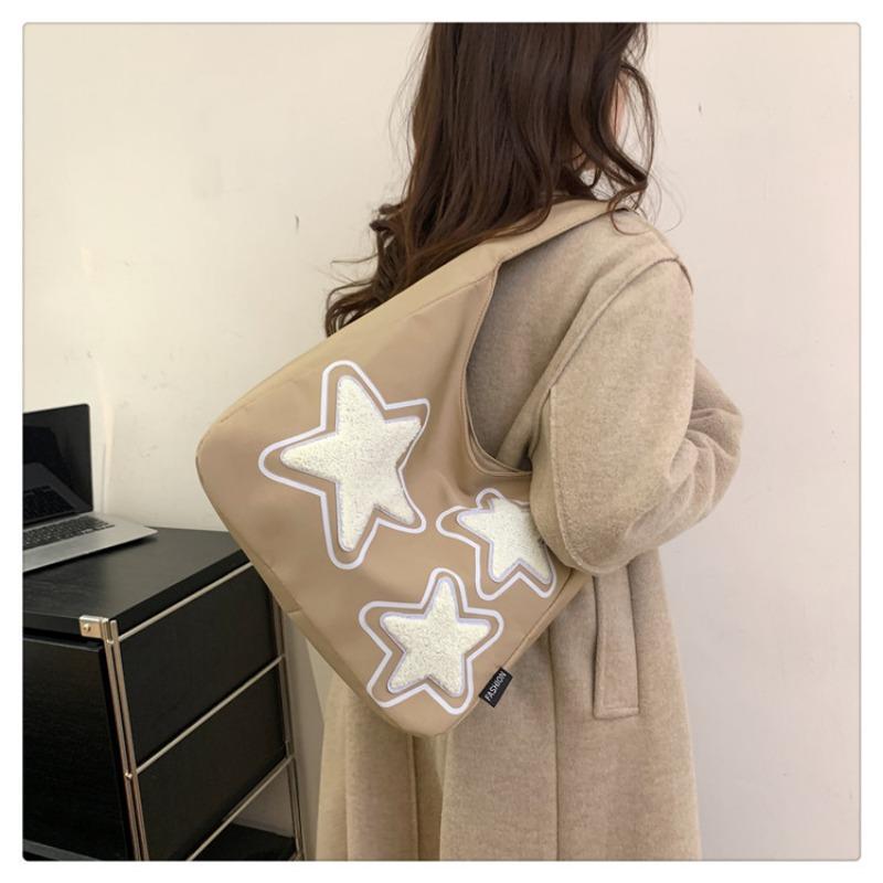 Mode Temperament Stern Pendlertasche neuer Trend Schulter Achseltasche College Student Pendler tragbare Tragetasche