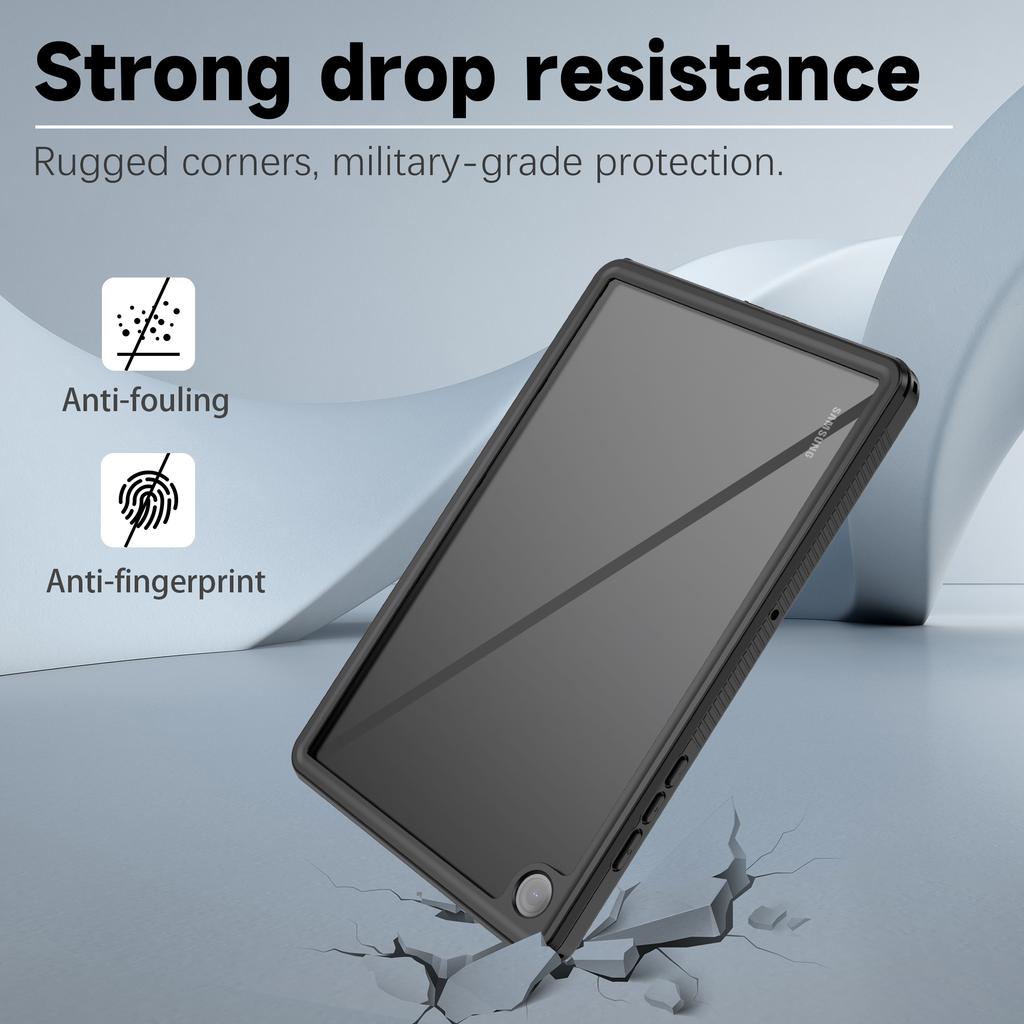 FS Tablet Waterproof Case for Samsung Galaxy Tab A9+ IP68 Full-Body Anti-drop Protective Cover