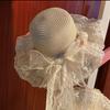 Summer Straw Hat With Large Brim For Sun Protection And Beach Travel