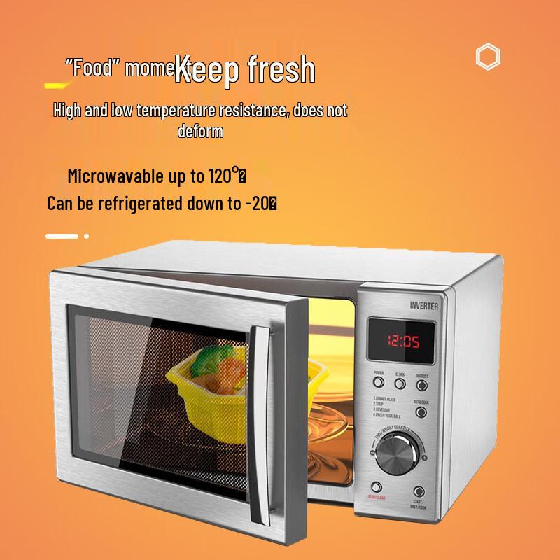 Hanyou doppelwandige sechseckige Meal Prep Behälter