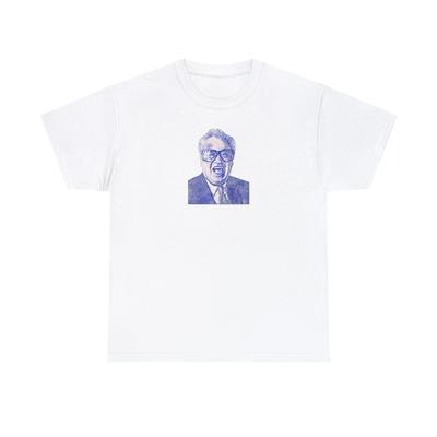 Harry Caray Ink Portrait T-Shirt Unisex Cotton Tee Chicago Cubs Fan Wrigley