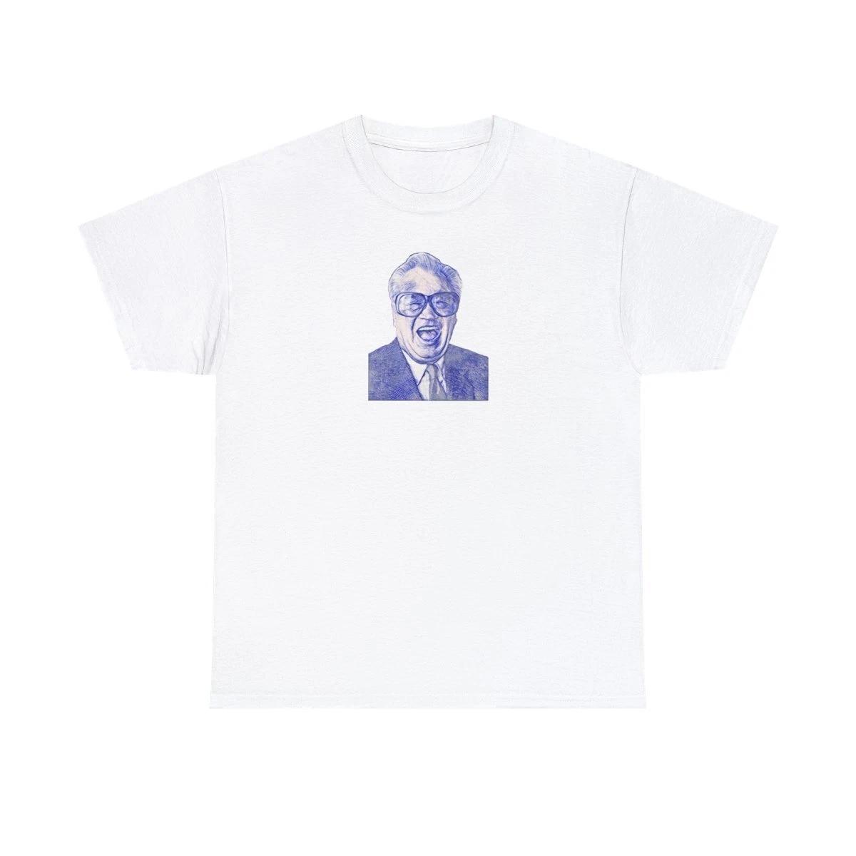 Harry Caray Ink Portrait T-Shirt Unisex Cotton Tee Chicago Cubs Fan Wrigley L