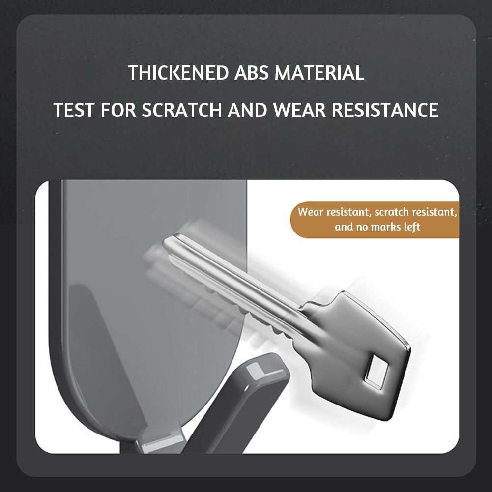 Punch-Free Adhesive Oval Wall Hook Multi-Purpose Hole-Free Wall Hook For Door Wall Hanging