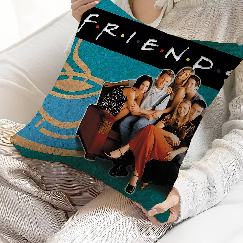 Friends Tv Show Personalized Pillow Cover Kids Bedroom Wild Party Decor Pillowcase Kid Birthday Shower Gift