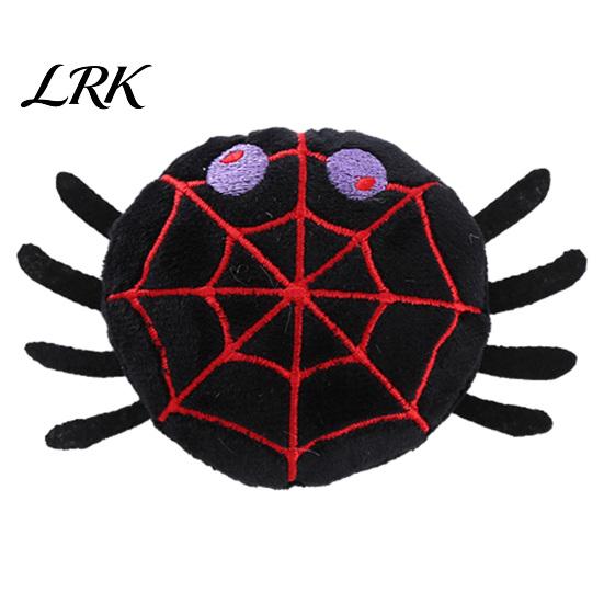 Праздничные игрушки для кошек Хэллоуин Тыква Кошачья мята Игрушка для кошек, Плюшевая Летучая мышь Призрак Паук Кикер с интерактивным колокольчиком, Прочная для жевания Игры Котята, Стресс