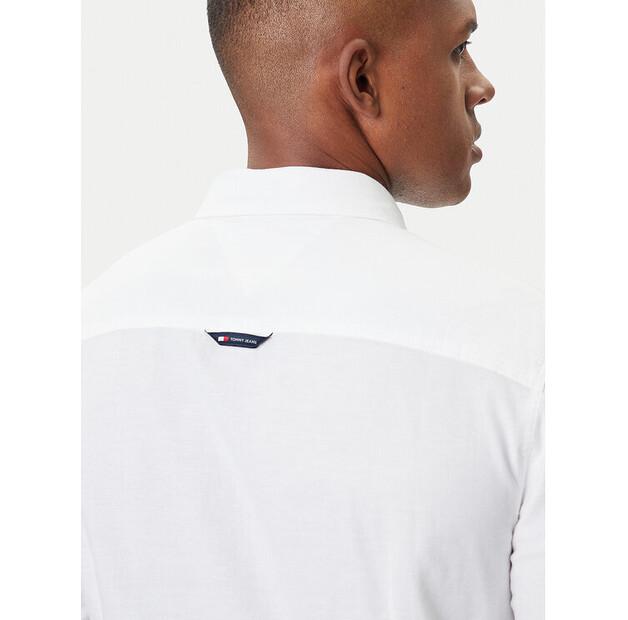Рубашка Tommy Jeans Oxford