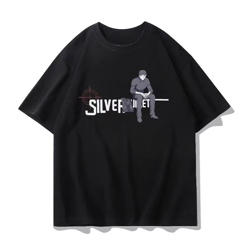 

2026 New Trendy Detective Conan Male Summer Thieves Guild Member Kid Kudo Shinichi Kagura Aoi Anime Merchandise M