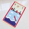 Premium Short Plush Velvet Printed Muslim Novelty Shape Non-Slip Anti-Pilling Polyester Material Kid Worship Prayer Rug Carpet
