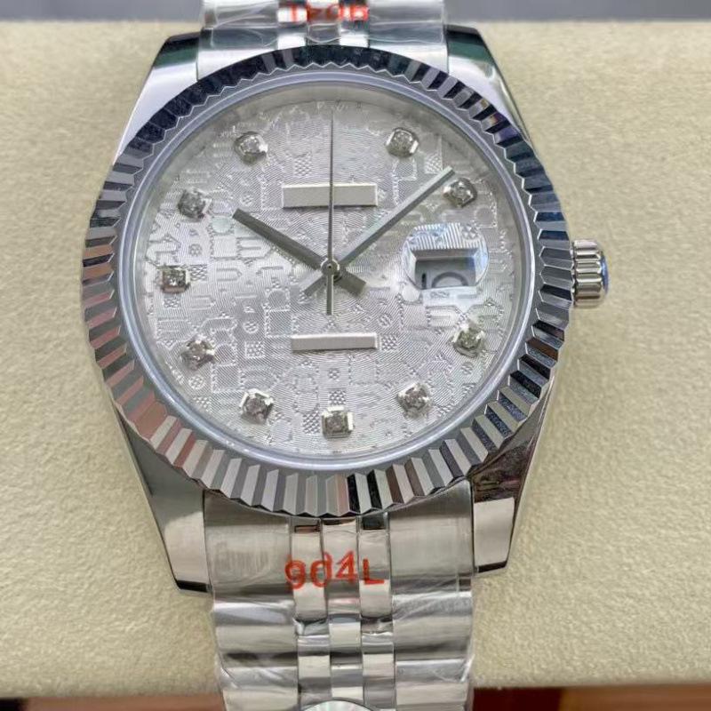 Laojia Diary Series Rhinestone Inlaid Full Steel Mechanical Men's Watch