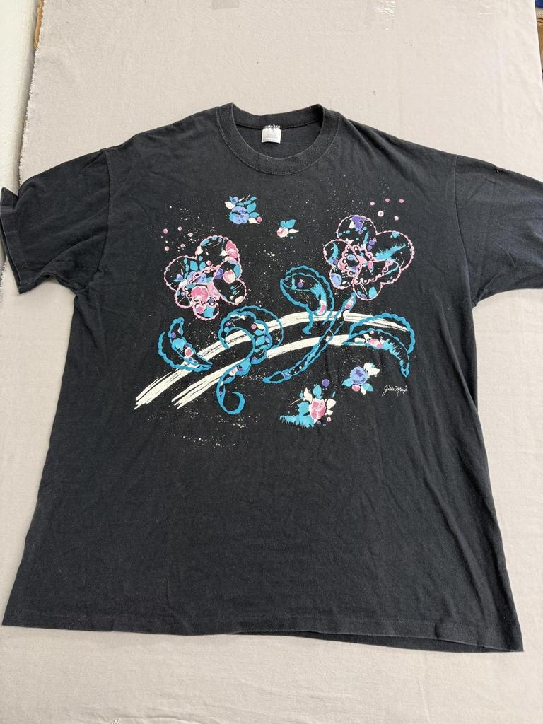 Vintage Gilda Marx T-shirt Puff Print Space Butterfly 2XL