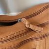 Washed Canvas Multi-zipper Messenger Bag Women's Shoulder Bag