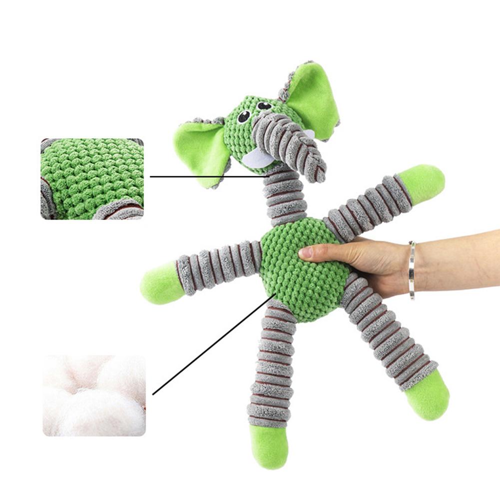 Large Dog Sound Squeaky Toys Squeaky Dog Toys Interactive Dog Toys Squeaky Plush Dog Chew Toys Puppy Chew Toys for Teething