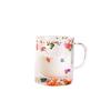 Export Double Cup Real Flower Dried Flower High Borosilicate Glass High Value Milk Cup Juice Cup Coffee Cup