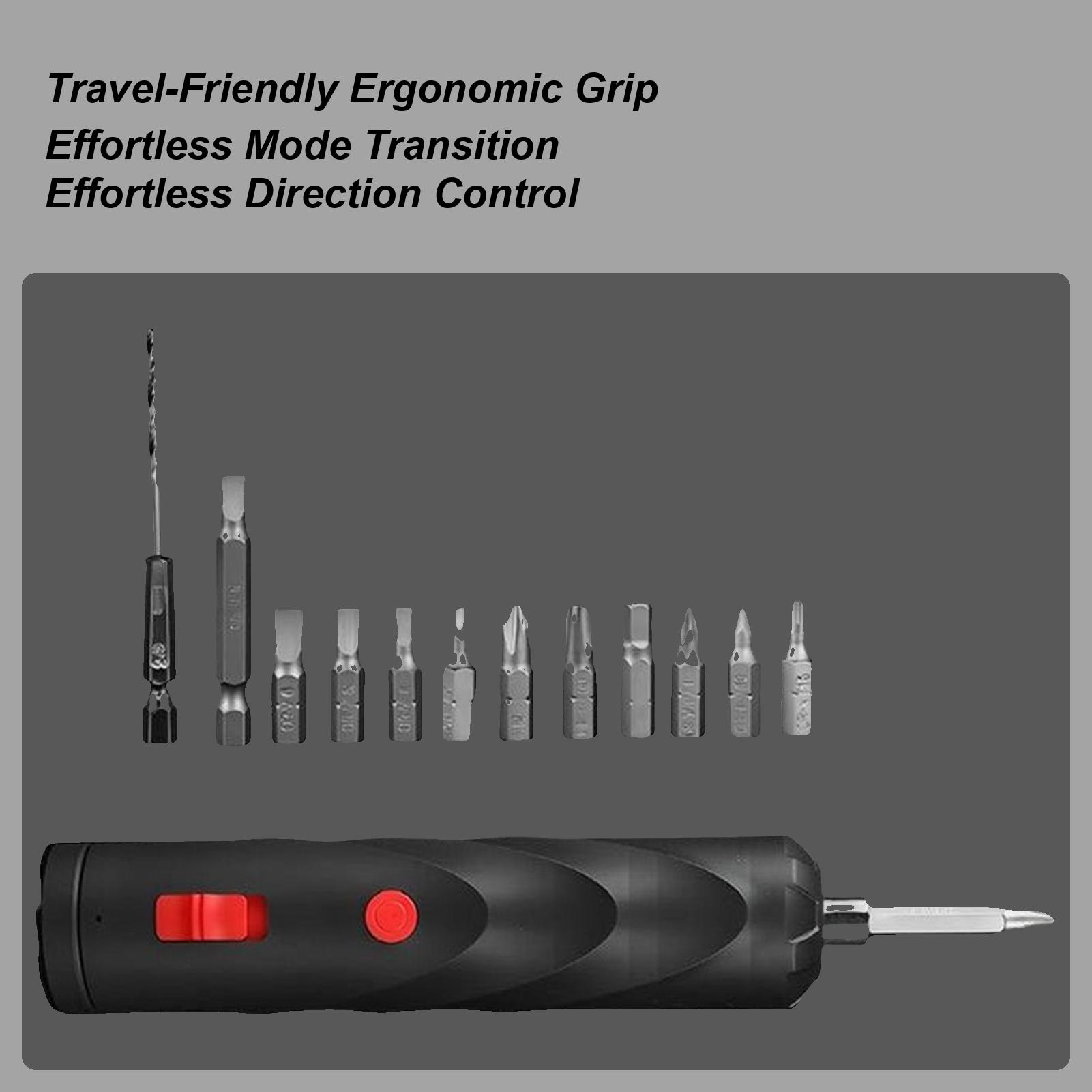 

Cordless Screwdriver Rechargeable Electric Repair Tool USB Screwdriver With Driver Bit Set For Furniture Electronics Car Craft China Mainland
