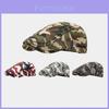 Retro Cotton Beret Hat With Short Brim For Outdoor Hiking And Sun Protection