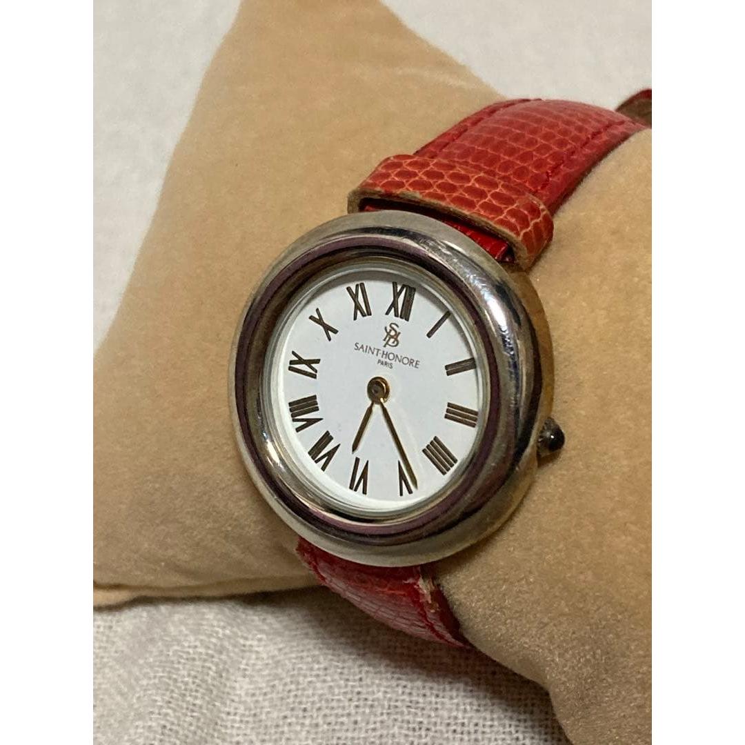 Used Saint Honore round watch old logo