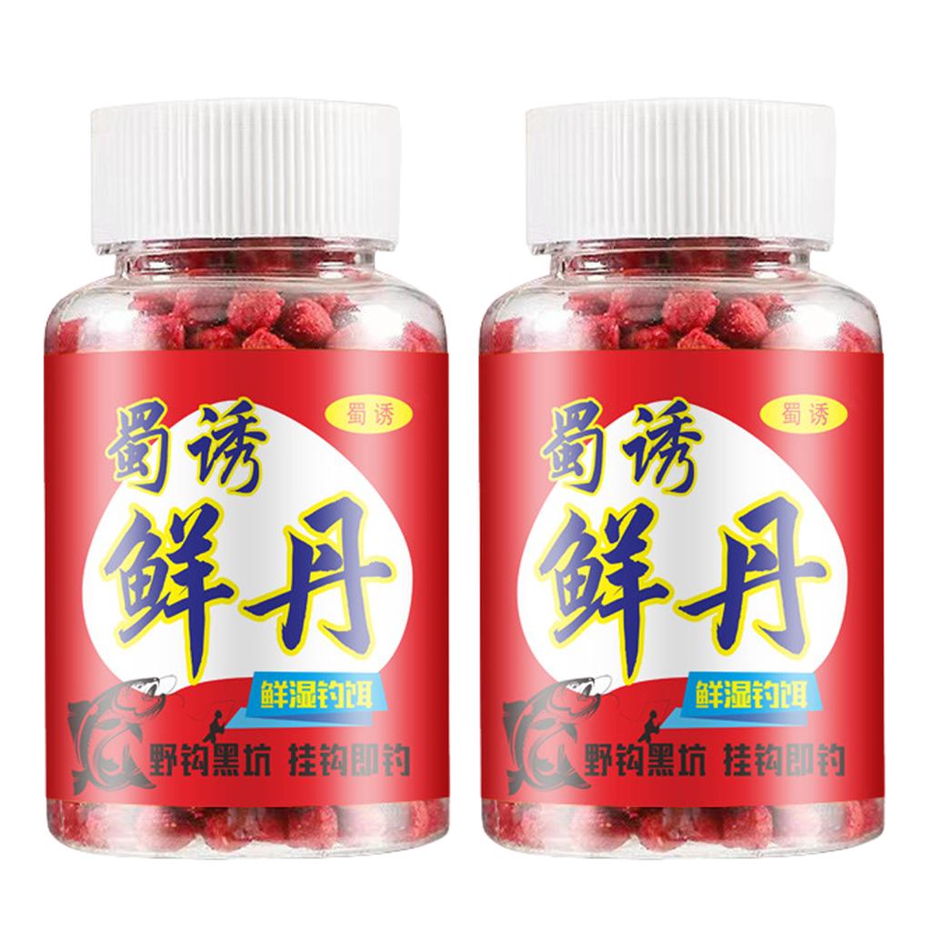 1/2/3/4 Flaconi Esca Profumata da Pesca Particella Aroma a Lunga Durata Carpa Persico Amo da Pesca Palla Esca Universale Accessori da Pesca Acqua Dolce Acqua Salata