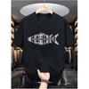 Men'S Casual Digital Print T-Shirt - Made of Cotton, Featuring a Round Neck, Short Sleeves, Street Hip-Hop Style