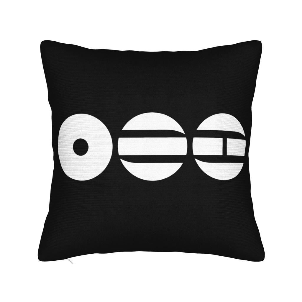 American Singer BBillie EEilish Square Pillow Case Polyester Cushions for Sofa Casual Pillowcase