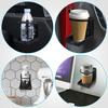 Car Drink Holder Set of 2 Foldable Plastic Bottle Bottle Cup Mount Car
