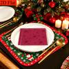 20pcs Disposable Napkins with Snowflake Pattern Print for Wedding,Parties,and Daily Use for Thanksgiving Fall Christmas Table Decoration