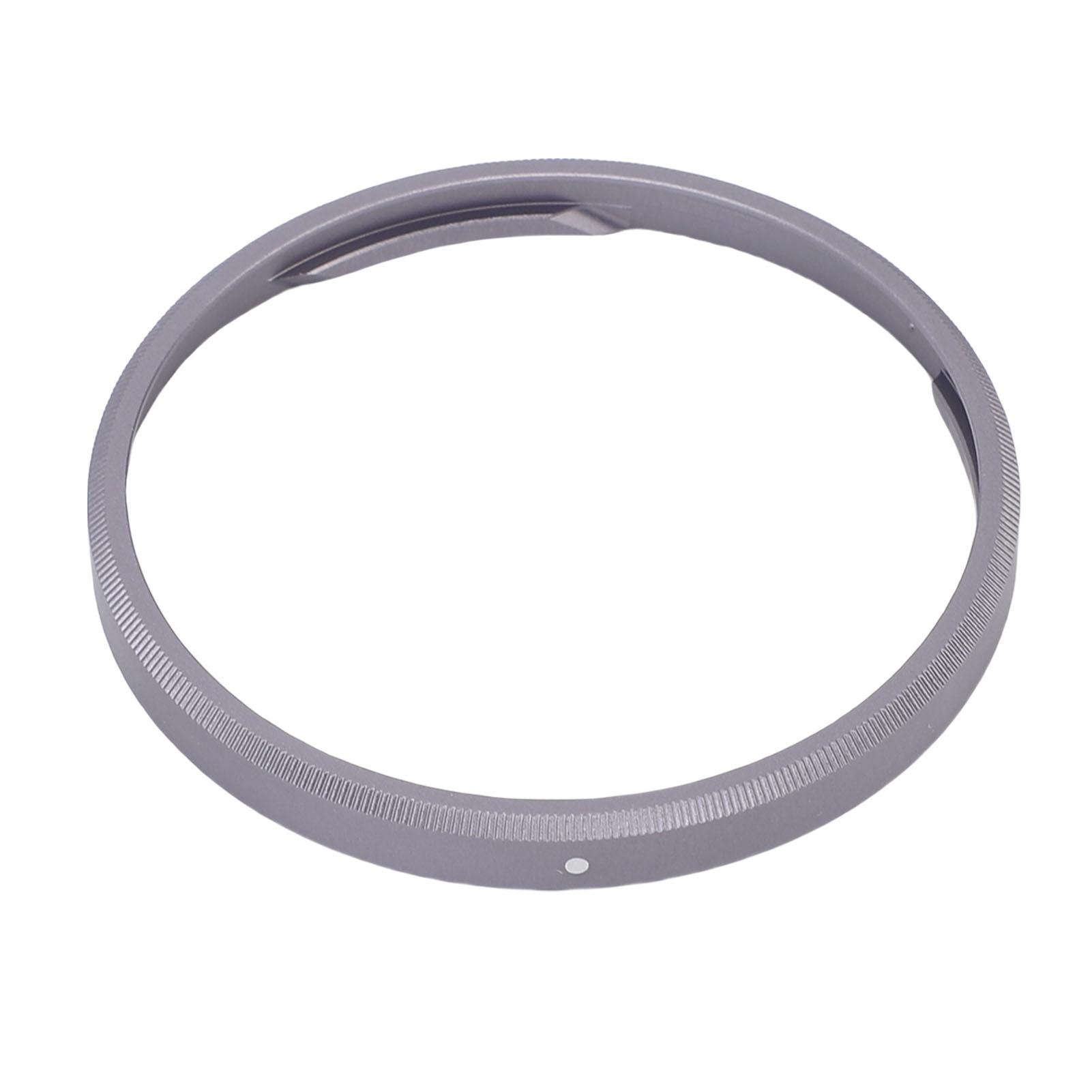

GN 2 Lens Ring Cap Fit for GRIIIX Camera Aluminum Alloy Metal Lens Decoration Ring Cap Grey