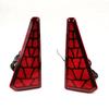Car Flashing 1 Set Auto Lighting LED Rear Fog Lamp For Toyota NOAH VOXY 80 Series Brake Light Rear Bumper turn signal Lamp