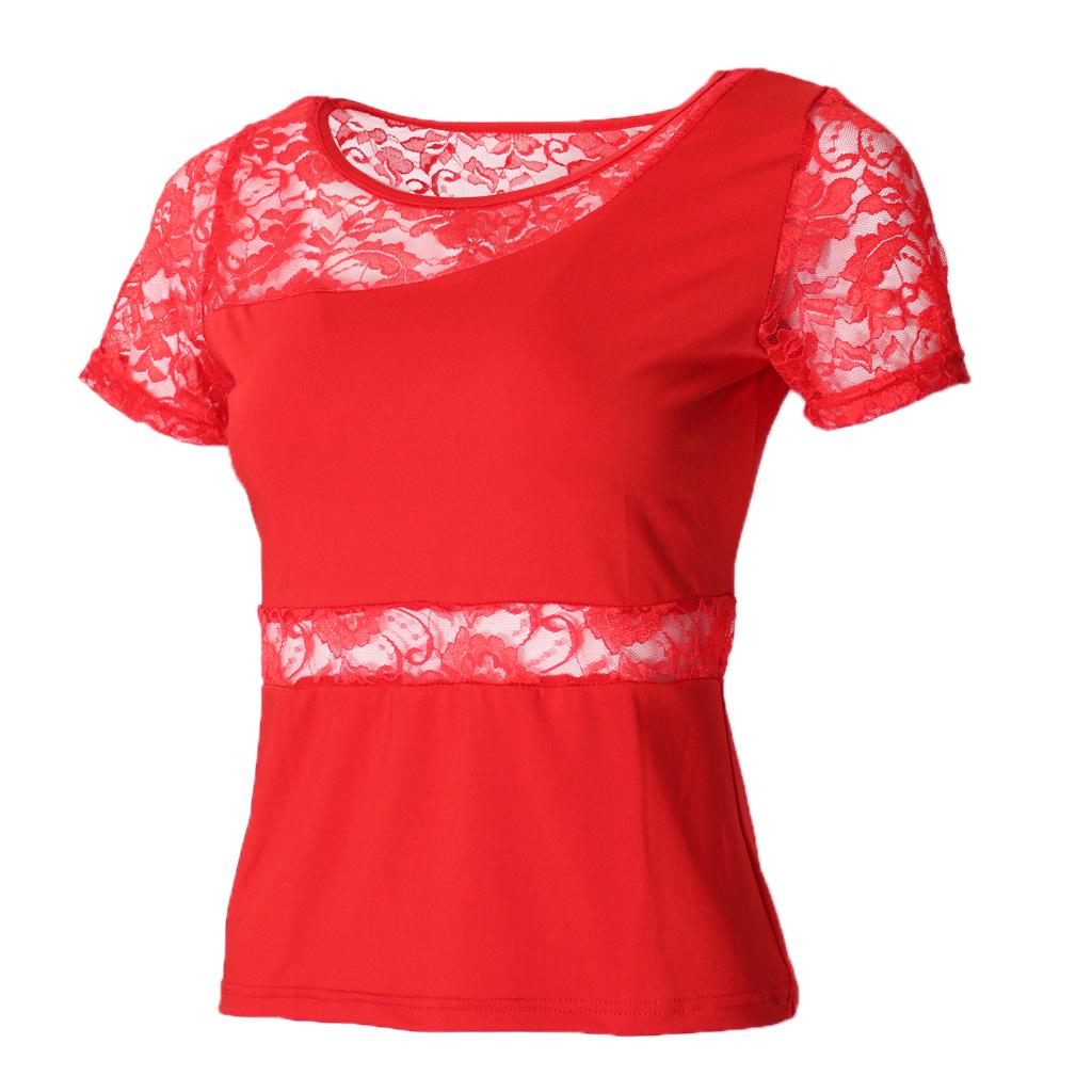 For Womens,Lace Tops Latin Dress,tango,rhythm,