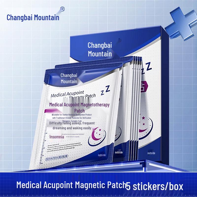 

Changbai Acupoint Magnetic Therapy Patch for Insomnia and Improved Sleep
