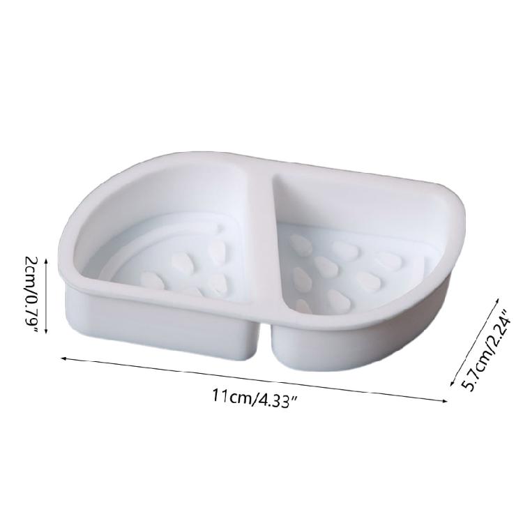 3D Watermelon Shaped Silicone Molds Fondants Molds Bakings DIY Supplies Nonstick