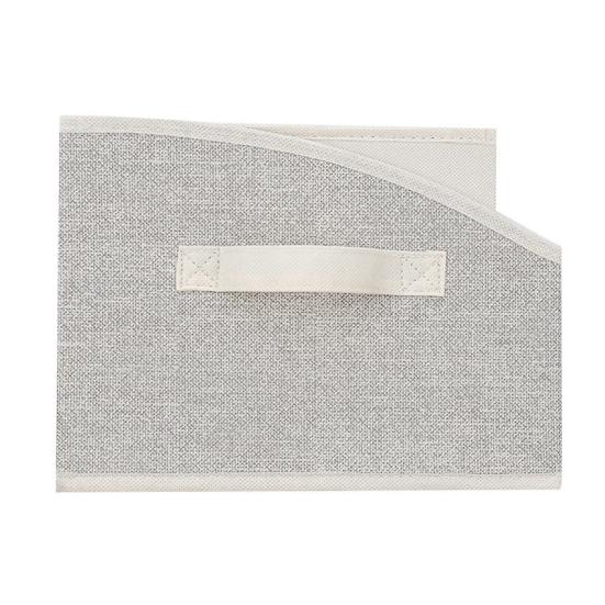 1/2 Stück Aufbewahrungskörbe, große Kapazität, leicht zugänglich, faltbare Kleiderbehälter, Box, Trapez-Schrank-Organizer-Behälter mit Griffen