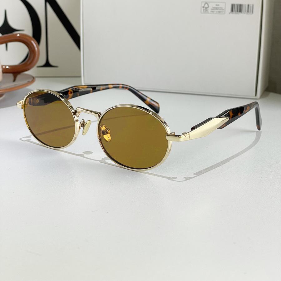 Luxury Brand Small Sunglasses for Men and Women Unisex Fashion Sun Glasses Oval Unisex Stylish Eyewear Shades Round Sunglasses