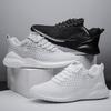 2022 Spring and Summer New Men's Large Size Hollow Mesh Sports Tide Shoes Breathable Non-slip Wearable Running Shoes