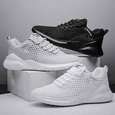2022 frühjahr und Sommer Neue männer Große Größe Hohl Mesh Sport Flut Schuhe Atmungsaktive Nicht-slip Tragbare Laufschuhe