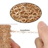 10 Yards/roll Heart Shape Bulk Chain Gold Color Link Chains for Jewelry Making Necklace Chain DIY Necklace Bracelet Materials