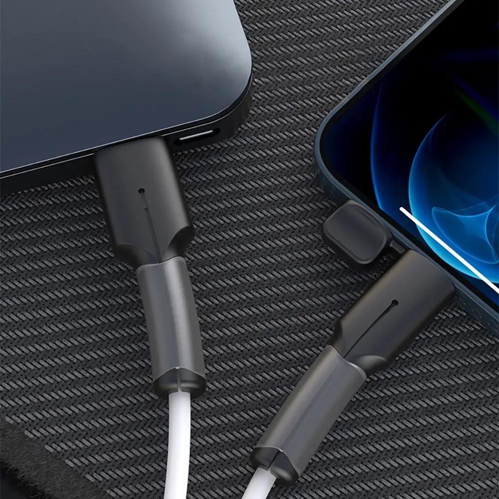Soft Silicone Cable Protector Dustproof Cover Cord Saver Type C Charger Data Line Charger Cable Protective Cap
