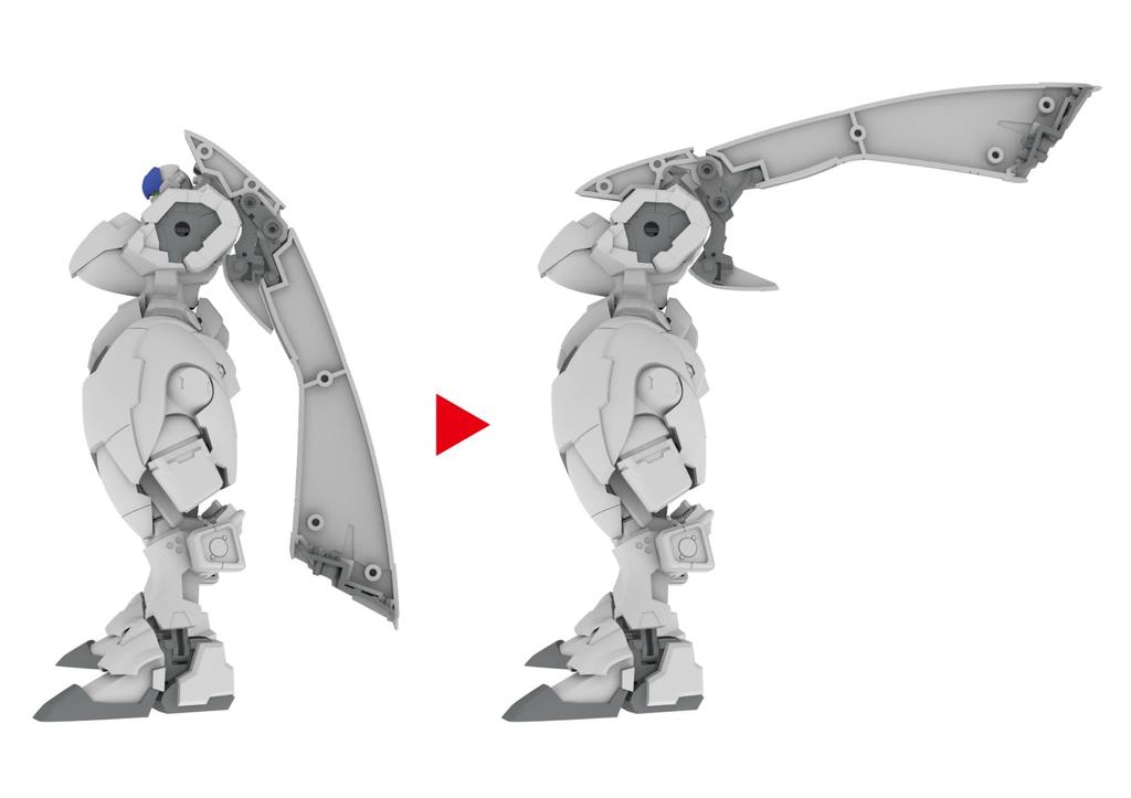 Plum PM Office A Mechanism POWERDolls 2 Armored Infantry Expansion Set Angel M51 and Plastic Model Kit Approximately 140mm 5-inch A Wings, Grenades,