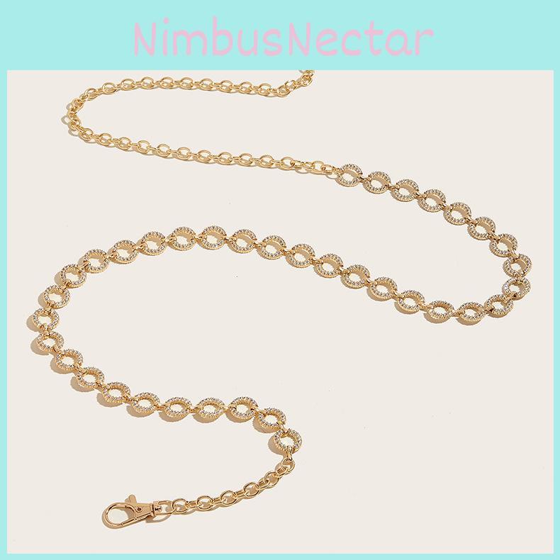 Shaped O Design Waist Chain Women Clothing Skirt Belt Jewelry Fashion Gifts