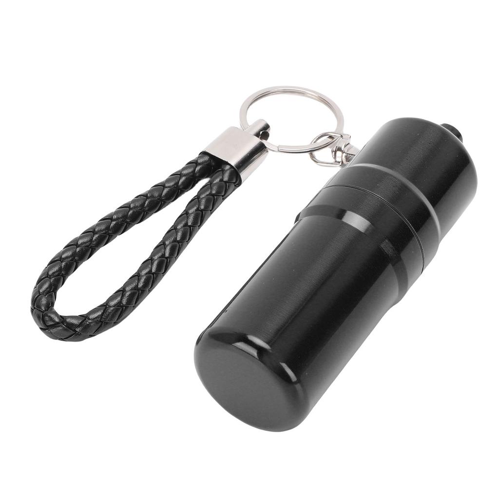 Portable Airtight Container Water Proof Aluminum Alloy Well Sealing Metal Storage Tube for Outdoor Camping Travel