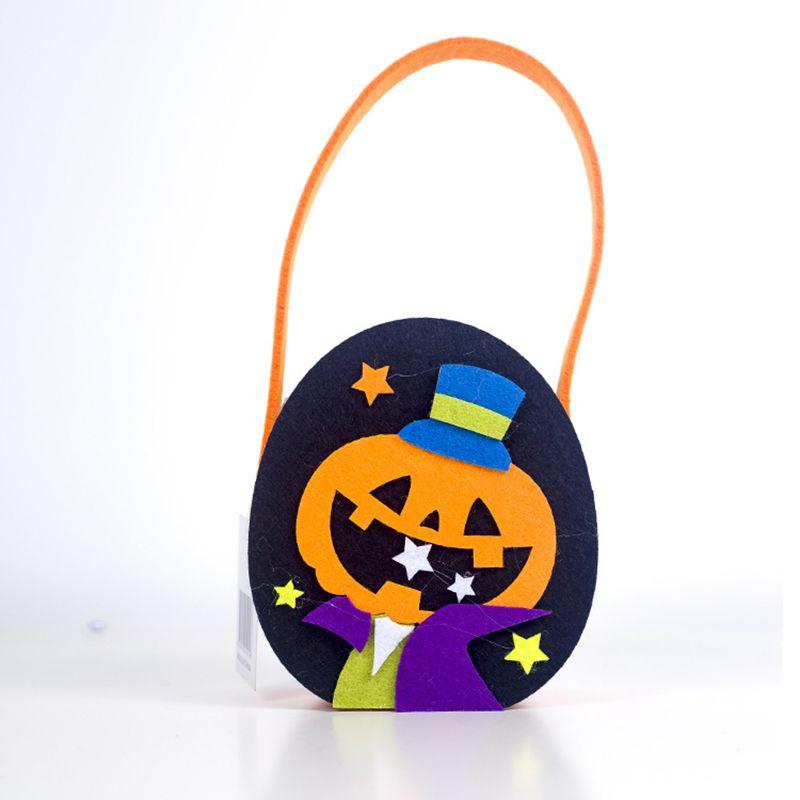 Urocza Halloweenowa Torba na Cukierki z Dyni DIY na Festywne Uroczystości Dziecięce