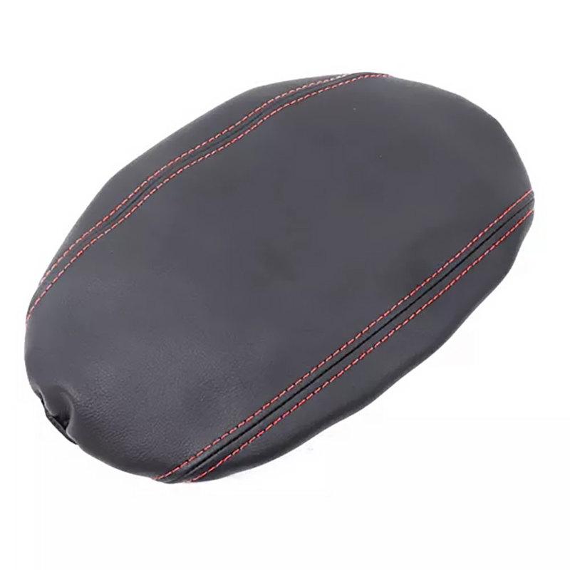 Leather Armrest Cover Cushion Arm Rest Cover for Ford Ranger 2024 Center Console Cover Armrest Box Protective Accessories
