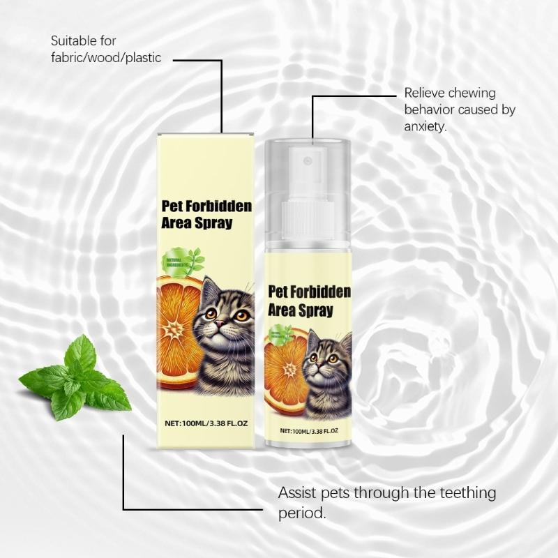 Katzenabwehrmittel für Innen und Außen, Effektive Kratzstopper für Katzen Trainingshilfe für Möbel Sofas Katzenabwehr Sprays