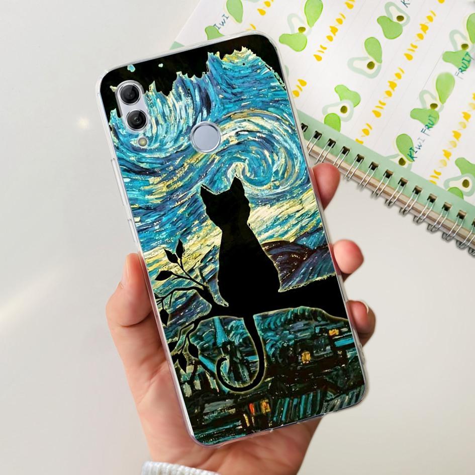 Für Honor 10 Lite Hülle HRY-LX1 HRY-LX2 Abdeckung Mode Schmetterling Transparentes Silikon Hüllen Für Honor 10 10i Honor10 Bumper
