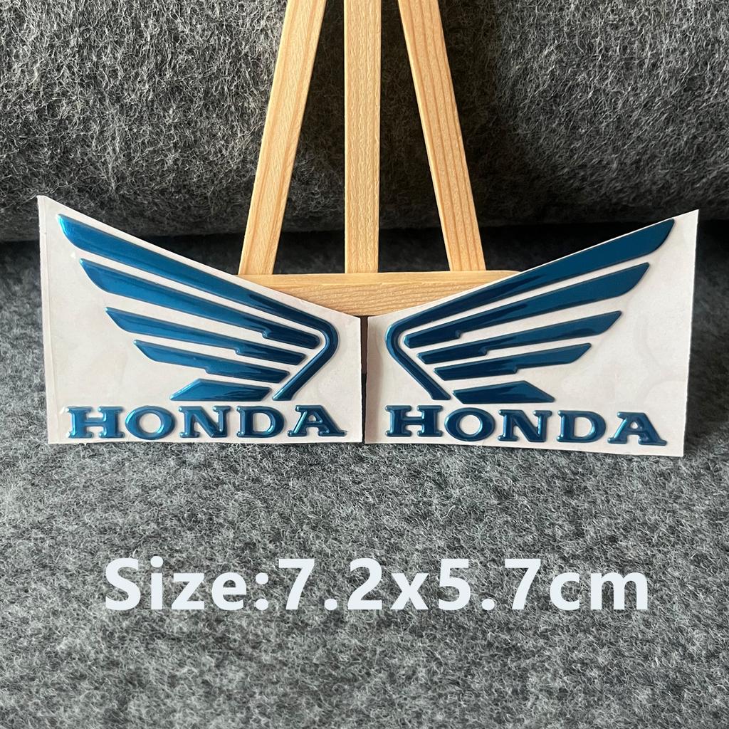 3D Honda Sticker Logo Tank Wing Decals