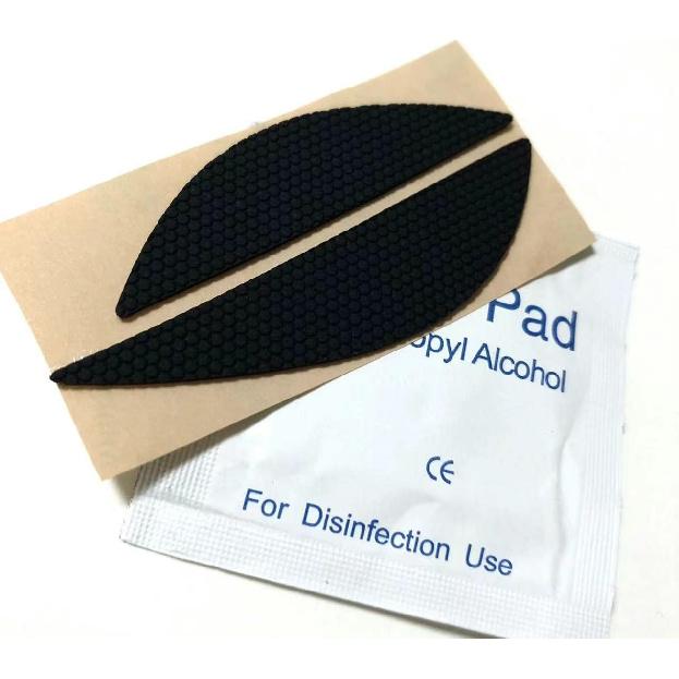 Mouse Anti-Slip Elastics Refined Side Grips Sweat Resistant Tape Pads for Razer Deathadder Elite/DeathAdder Chroma
