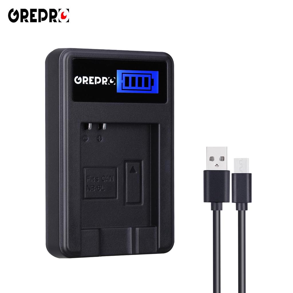 Caricabatteria USB Per Canon NB-6L - Compatibile Con PowerShot SX530, SX610, SX710 E Altri Modelli - Foto 6