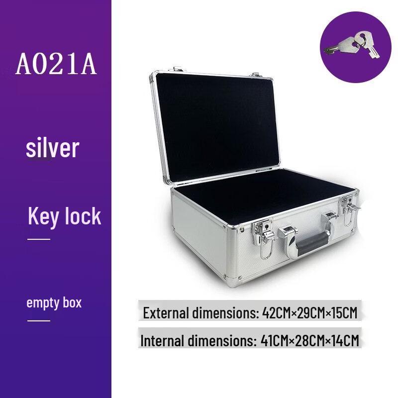Portable Aluminum Alloy Multi-functional Tool Storage Box