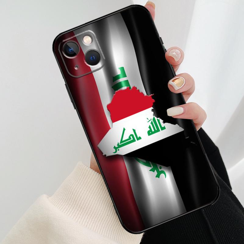 Iraqi Iraq National Flag Phone Case For iPhone 17 Pro Max 14 13 12 11 15 16 Pro Max mini 15 16 Plus 16e 17 Air Cover