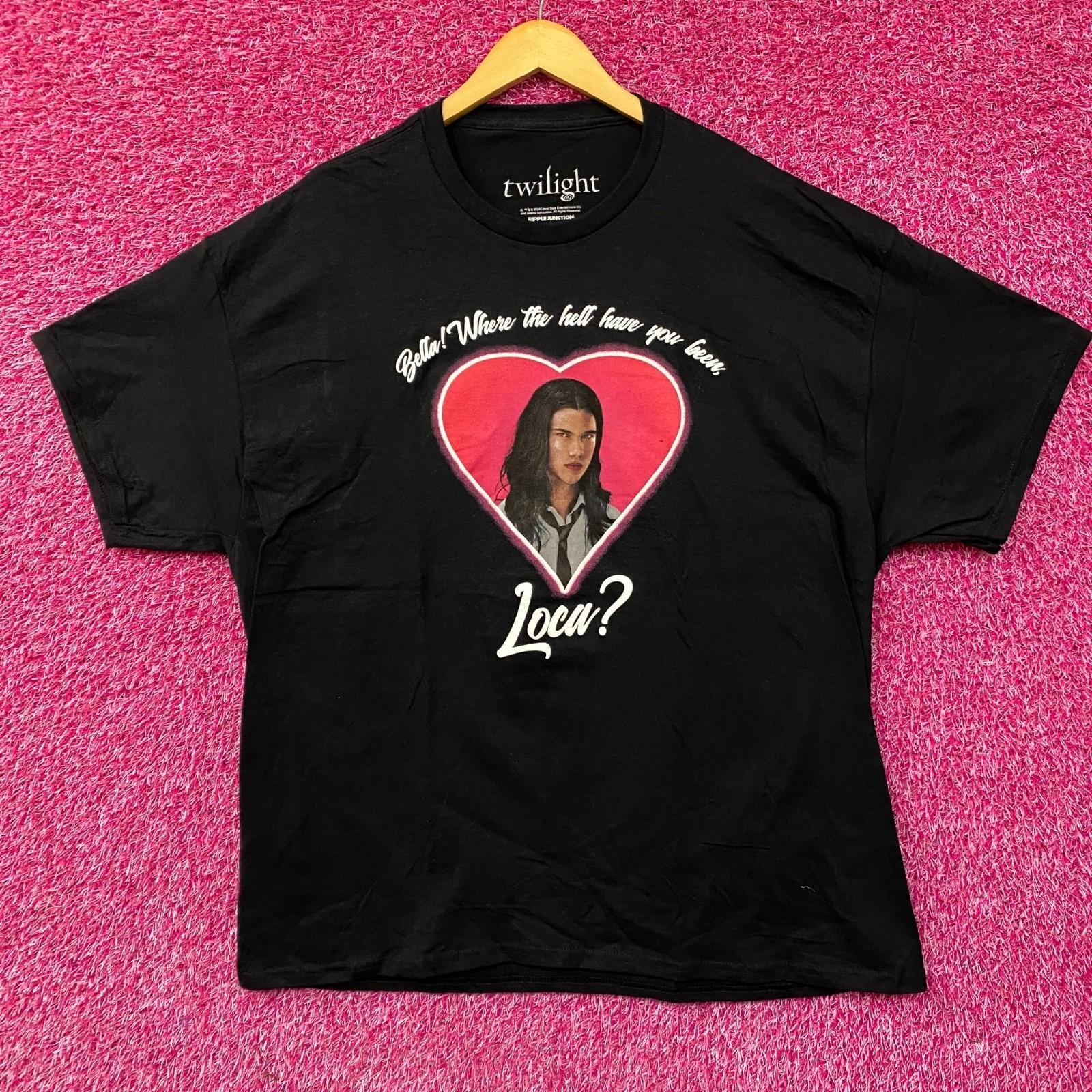 Сумерки Белла Где Ты Была Loca Футболка с Джейкобом M